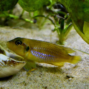 Tanganjika Schneckenbuntbarsch Neolamprologus ocellatus